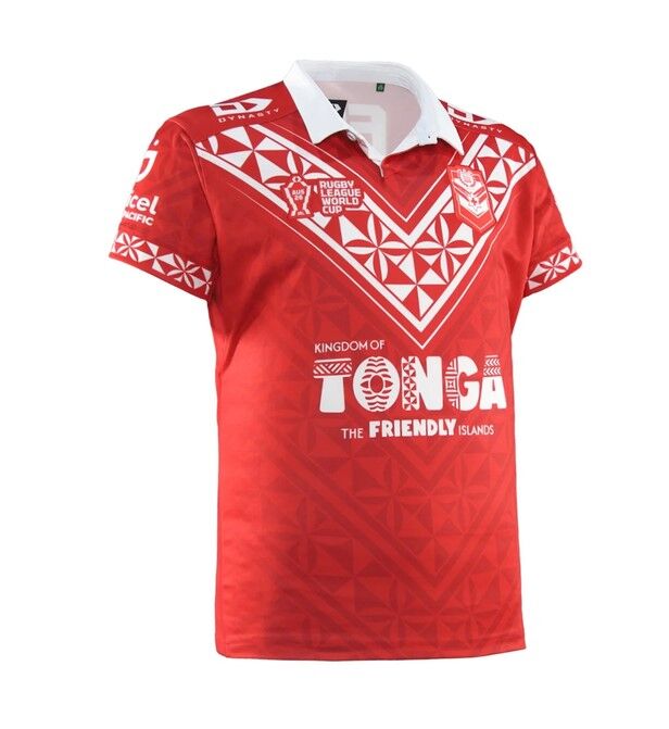 Mate Ma'a Tonga IRL RLWC 2026 Dynasty Home Jersey Sizes XS-7XL!