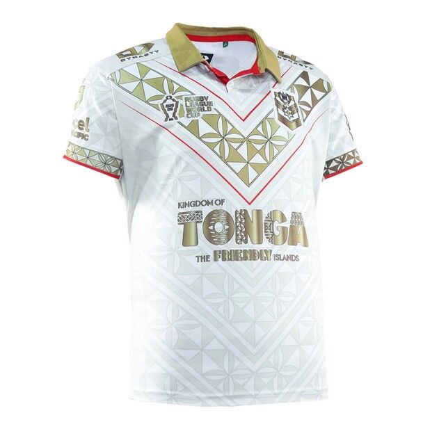 Mate Ma'a Tonga RLWC 2026 Dynasty Players Away Jersey Sizes S-7XL!