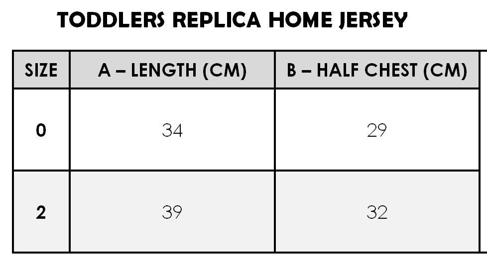 Mate Ma'a Tonga IRL RLWC 2026 Dynasty Home Jersey Toddlers Sizes 0-2!