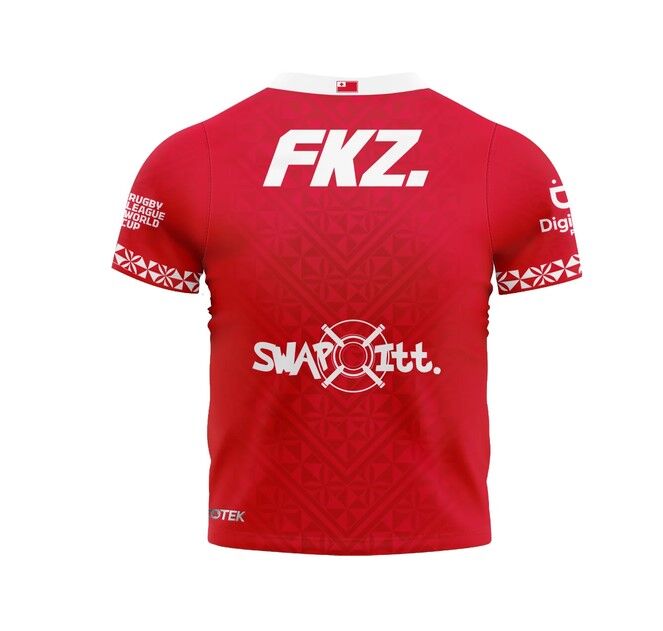 Mate Ma'a Tonga IRL RLWC 2026 Dynasty Home Jersey Toddlers Sizes 0-2!