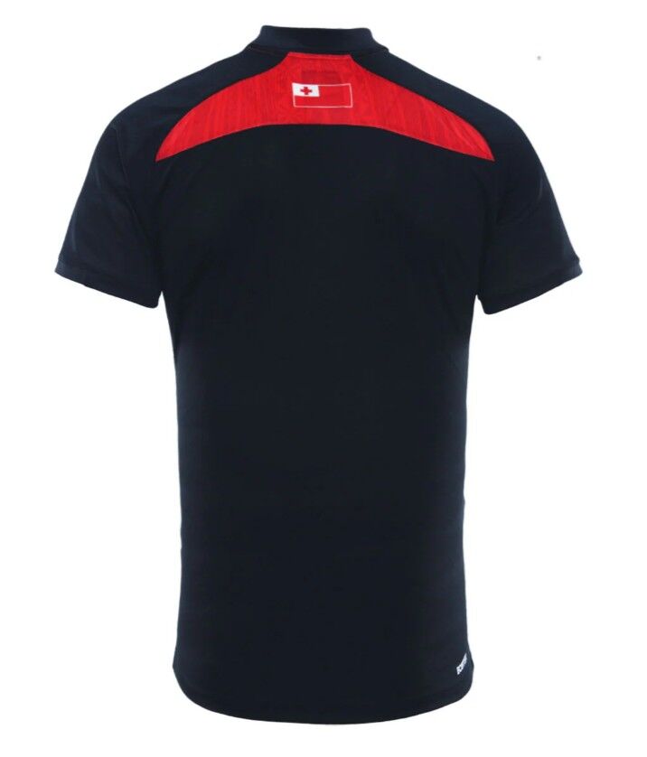 Tonga Rugby League 2025 Players Dynasty Media Polo Sizes S-7XL!