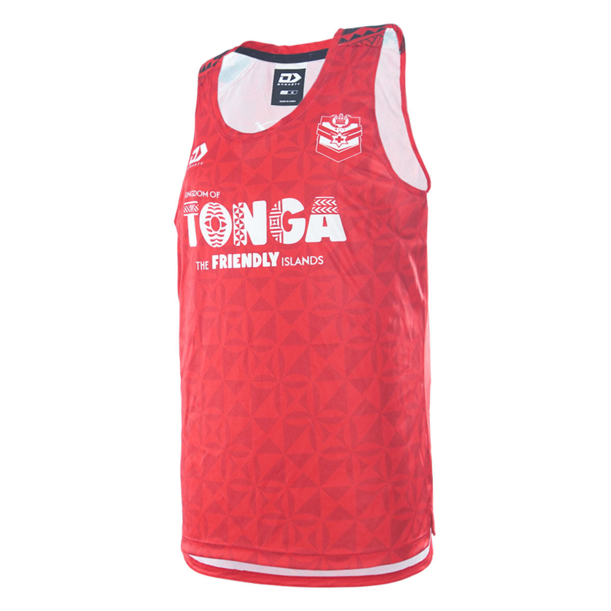 Mate Ma'a Tonga RLWC 2026 Dynasty Players Red Training Singlet Sizes S-7XL!