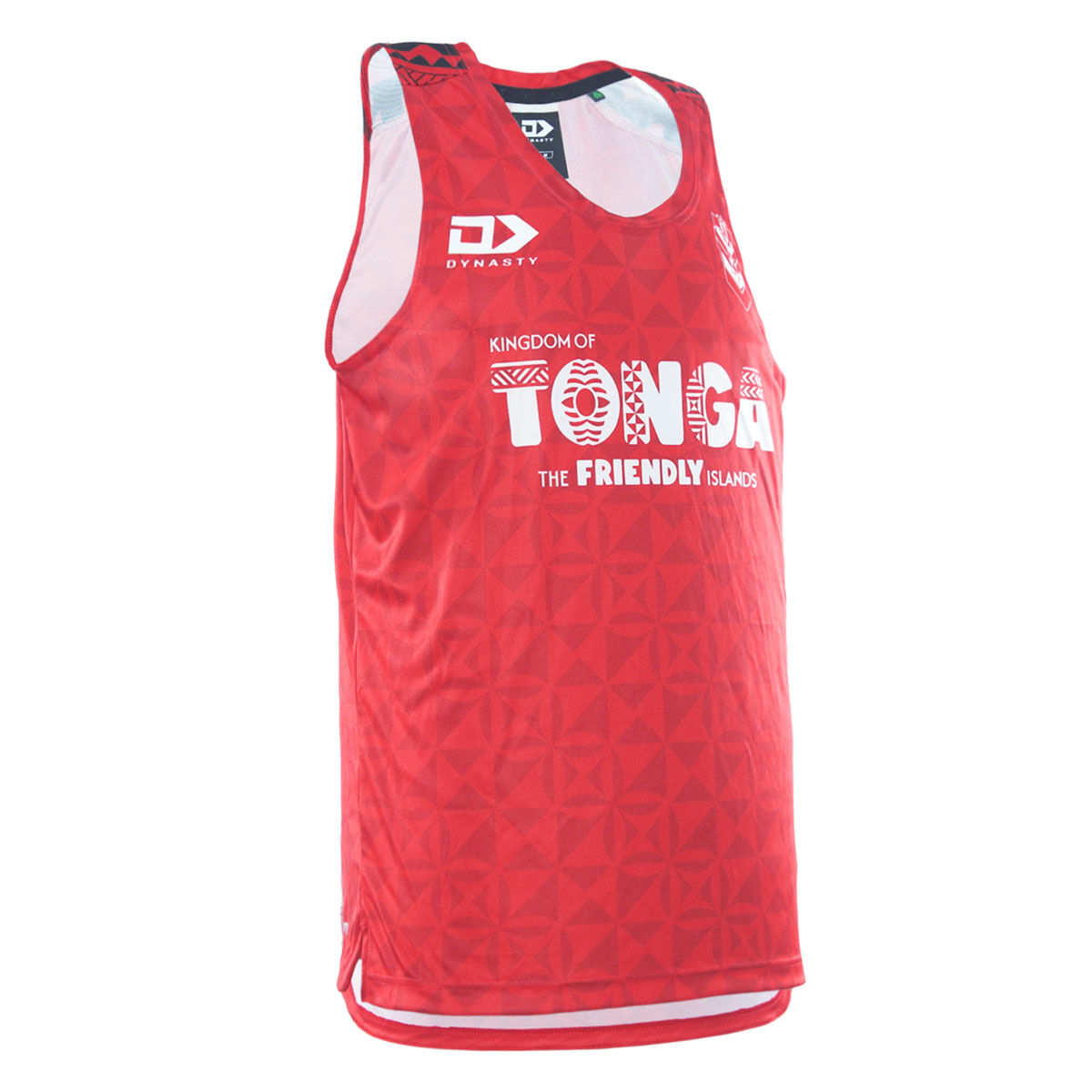 Mate Ma'a Tonga RLWC 2026 Dynasty Players Red Training Singlet Sizes S-7XL!