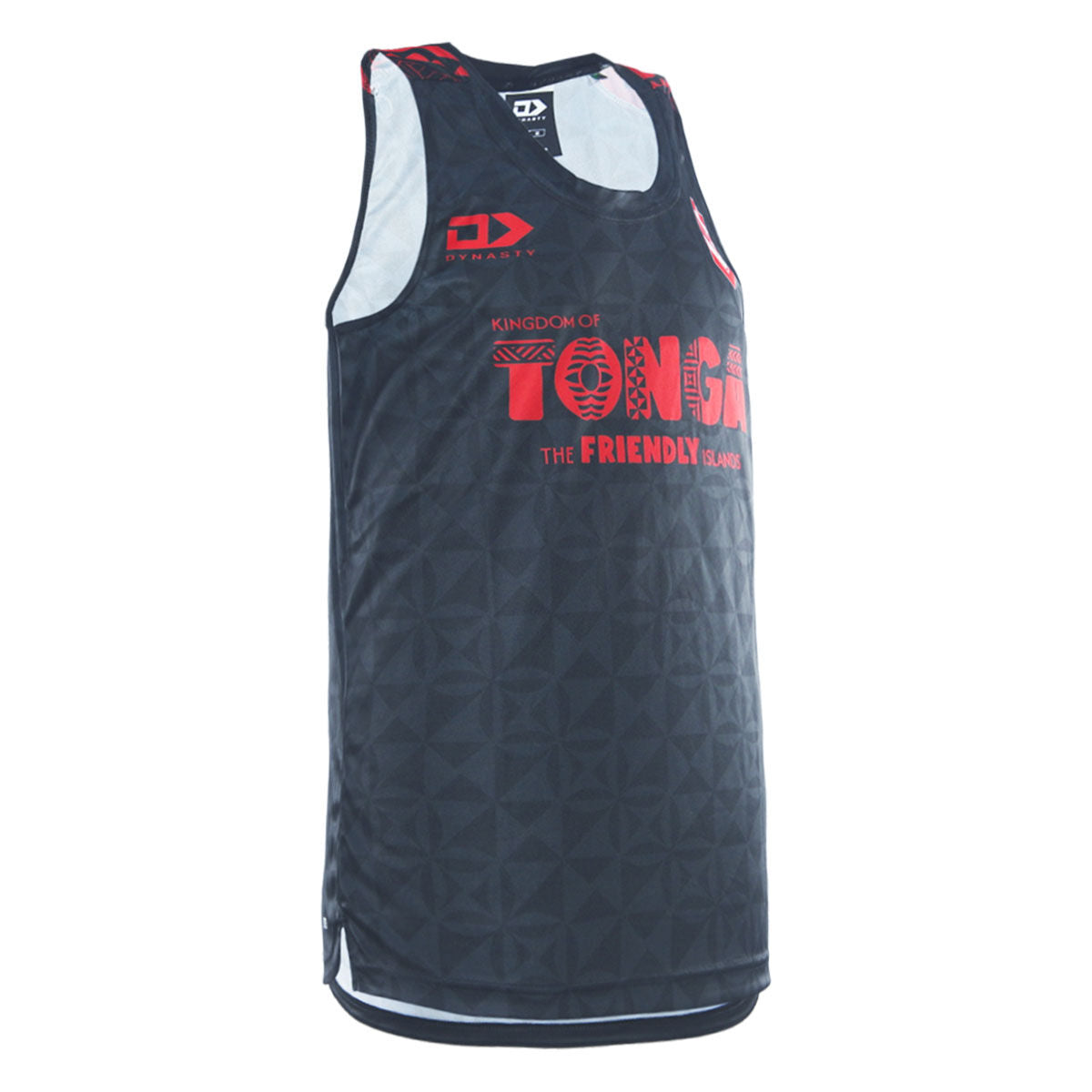 Mate Ma'a Tonga RLWC 2026 Dynasty Players Black Training Singlet Sizes S-7XL!