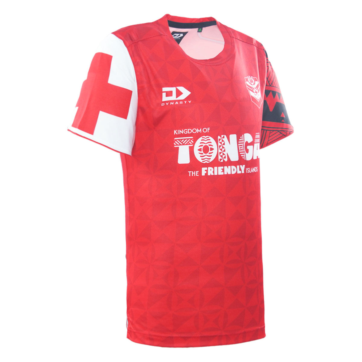 Mate Ma'a Tonga IRL RLWC 2026 Dynasty Red Training T Shirt Kids Sizes 6-16!