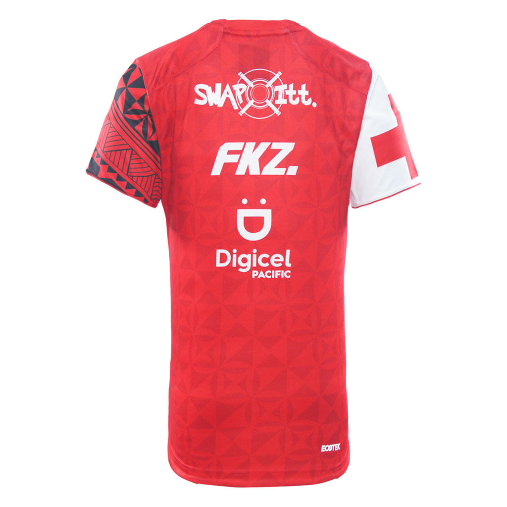 Mate Ma'a Tonga IRL RLWC 2026 Dynasty Red Training T Shirt Kids Sizes 6-16!