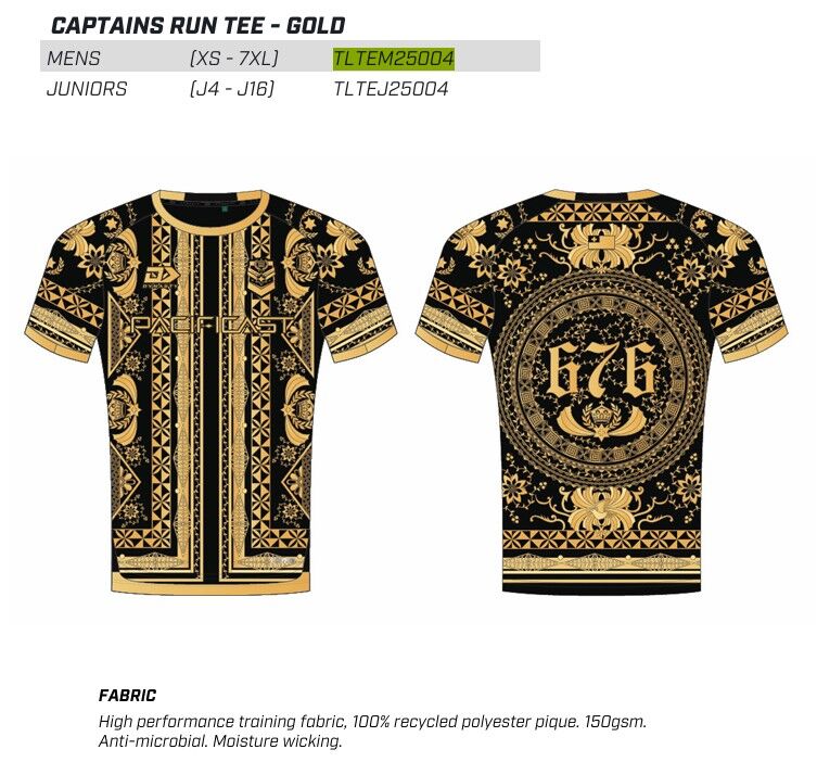 Tonga Rugby League 2025 Players Dynasty Captains Run T Shirt Sizes S-7XL!