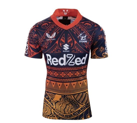 Melbourne Storm NRL Castore Multicultural Training Jersey Sizes S-5XL! T2