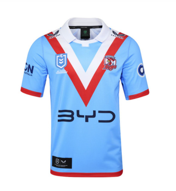 Sydney Roosters NRL 2025 Castore ANZAC Jersey Sizes S-7XL!
