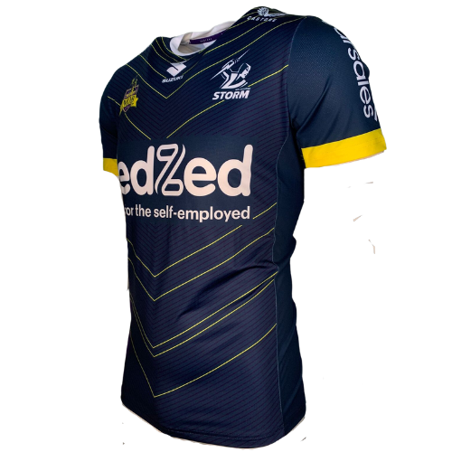 Melbourne Storm NRL Castore Warm Up Shirt Sizes S-6XL! T3