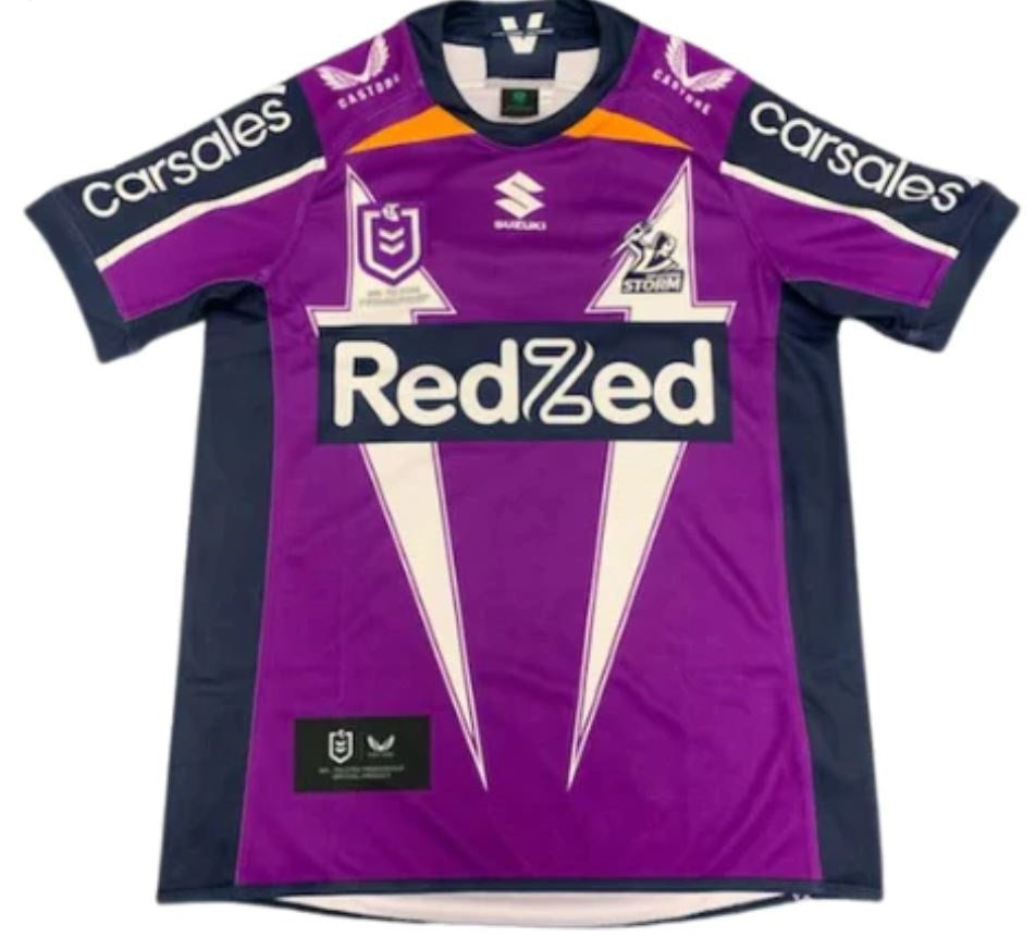 Melbourne Storm NRL Castore Heritage Jersey Sizes S-5XL! T2