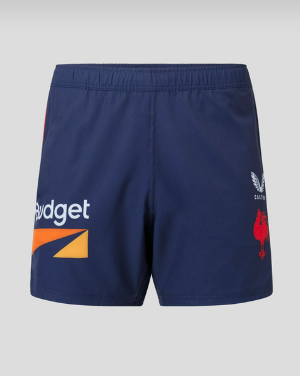 Sydney Roosters NRL Castore Training Shorts Navy Sizes S-6XL! T3