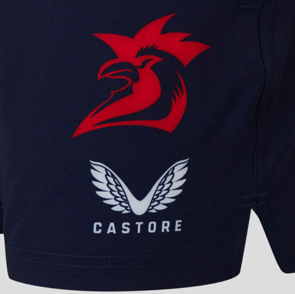 Sydney Roosters NRL Castore Training Shorts Sizes S-7XL! T4