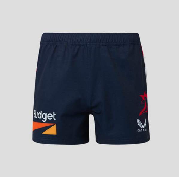 Sydney Roosters NRL Castore Training Shorts Sizes S-7XL! T4