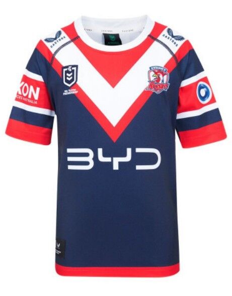 Sydney Roosters NRL 2025 Castore Home Jersey Sizes XS-7XL!