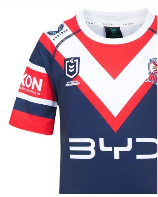 Sydney Roosters NRL 2025 Castore Home Jersey Sizes XS-7XL!