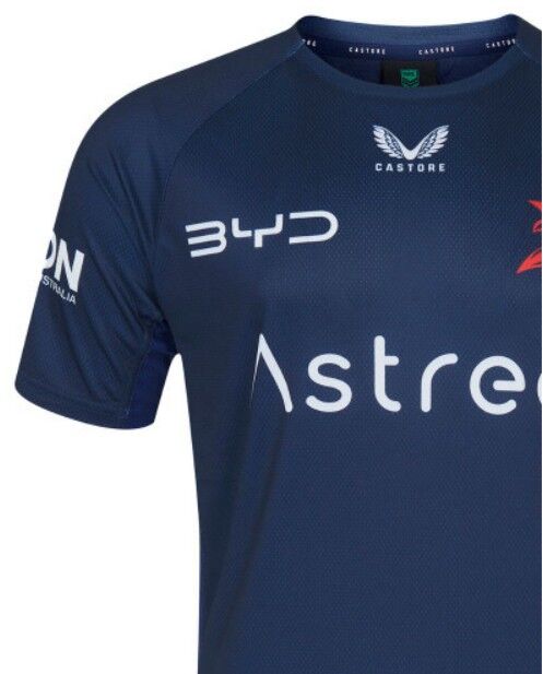 Sydney Roosters NRL 2025 Castore Pro Players Training T Shirt Sizes S-6XL!