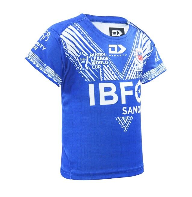 Toa Samoa IRL RLWC 2026 Dynasty Home Jersey Toddlers Sizes 0-2!