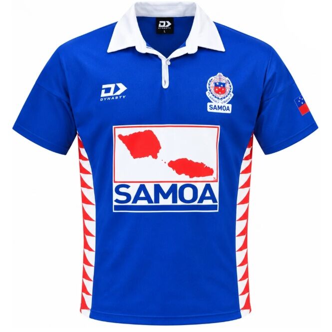 Toa Samoa RLWC 2026 Dynasty Players Throwback Jersey Sizes XS-5XL!