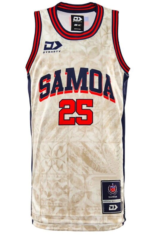 Toa Samoa Rugby League 2025 Players Dynasty Basketball Singlet Sizes S-7XL!