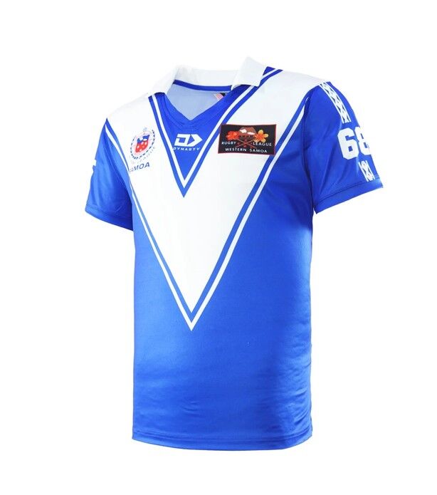 Toa Samoa IRL RLWC 2026 Dynasty Warm Up T Shirt Kids Sizes 6-16!