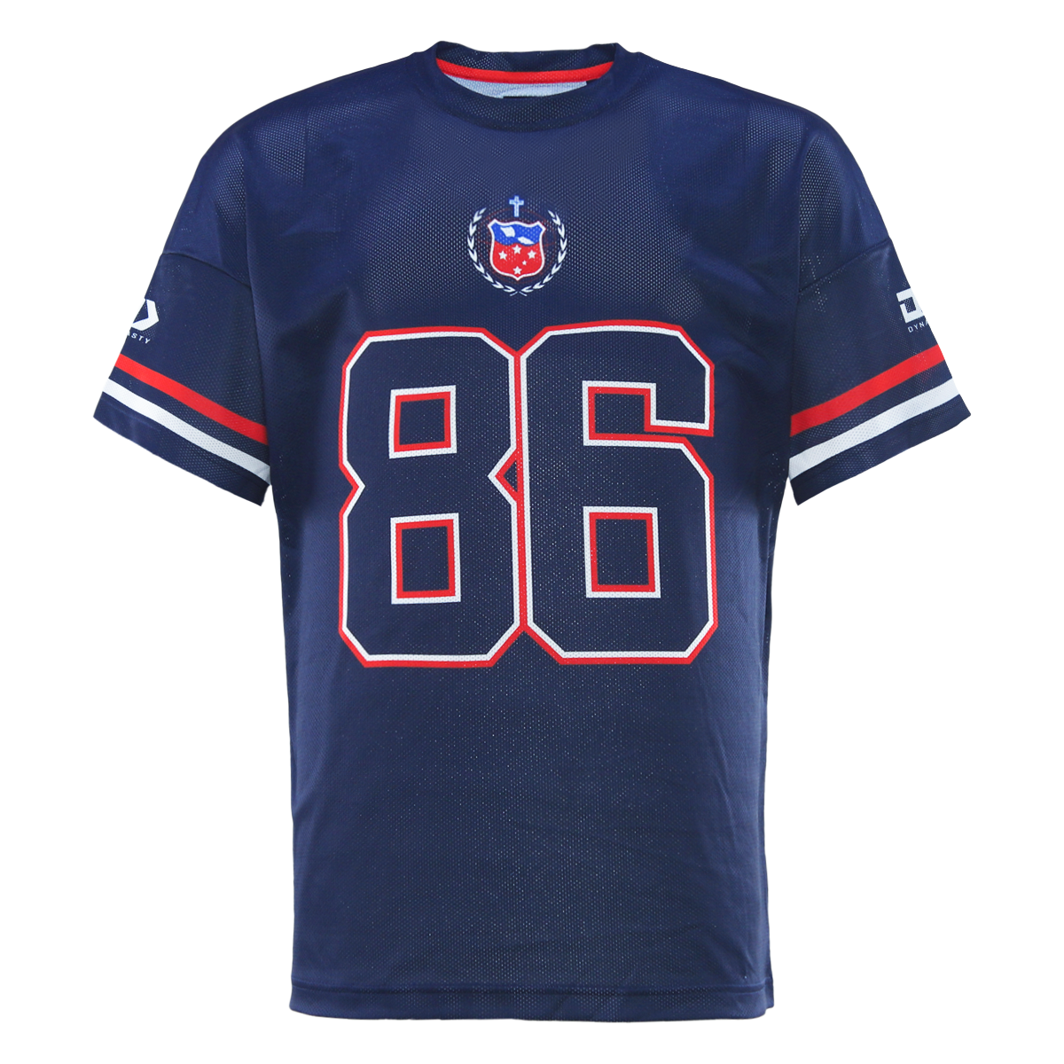 Toa Samoa Rugby League 2025 Players Dynasty Navy Oversized T Shirt Sizes S-7XL!