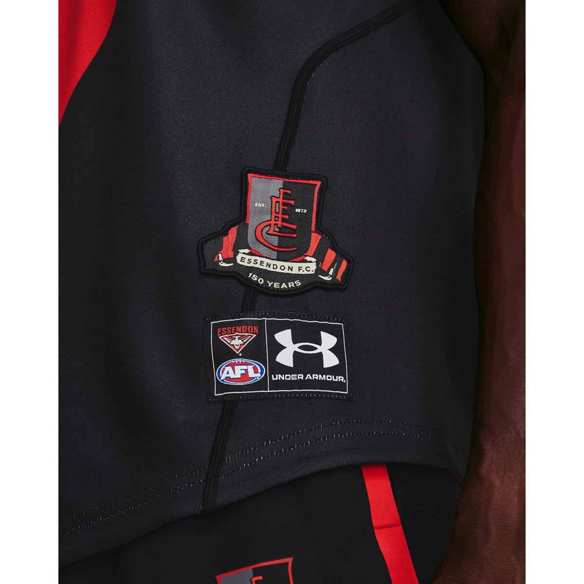 Essendon Bombers AFL Under Armour Players Home Guernsey Sizes S-5XL! T2