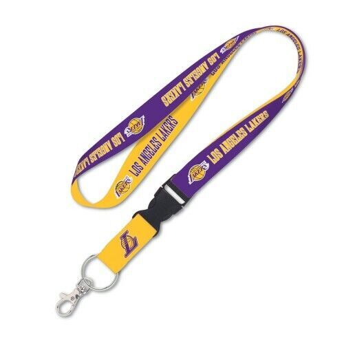 Official NBA LA Lakers Lanyard w/ Detachable Buckle!