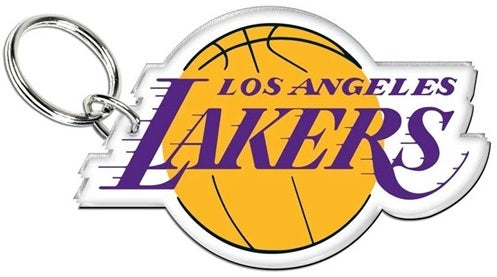 Official NBA LA Lakers Premium Acrylic Team Keyring!