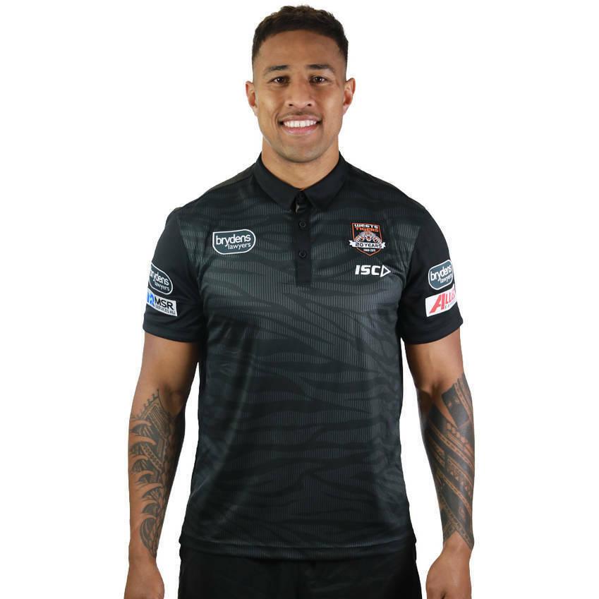 Wests Tigers NRL Players ISC SUB Polo Shirt Sizes SMALL & MEDIUM! T9