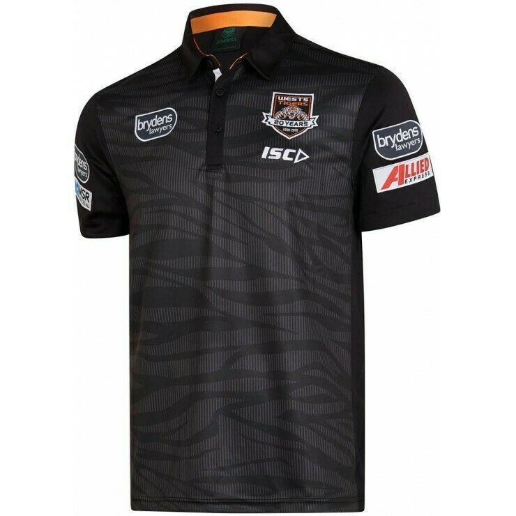 Wests Tigers NRL Players ISC SUB Polo Shirt Sizes SMALL & MEDIUM! T9