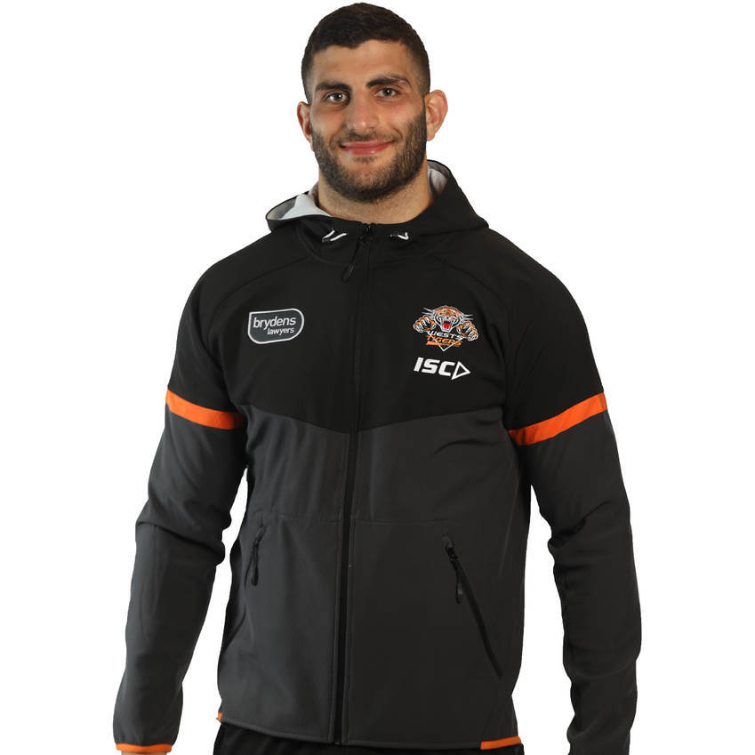 Wests Tigers NRL Players ISC Tech Pro Hoodie Jacket Ladies Sizes 8-18! T0
