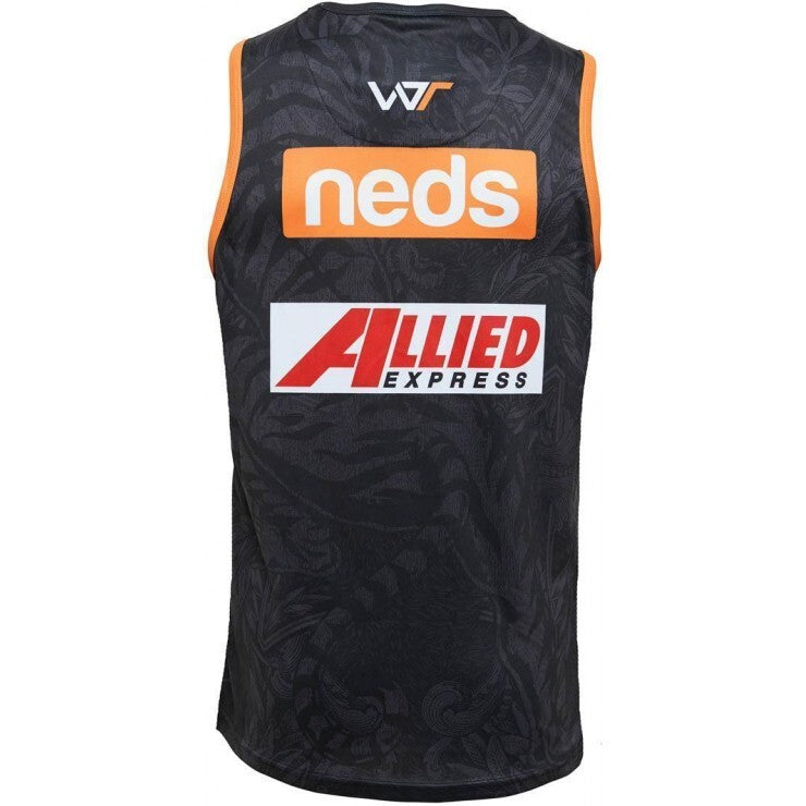 Wests Tigers NRL Players Training Singlet Sizes S-5XL! T0