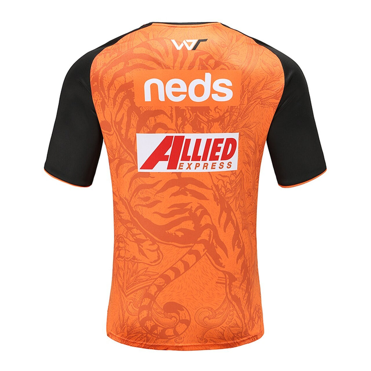 Wests Tigers NRL Players Orange Jungle Theme Training Shirt Sizes S-5XL! T0