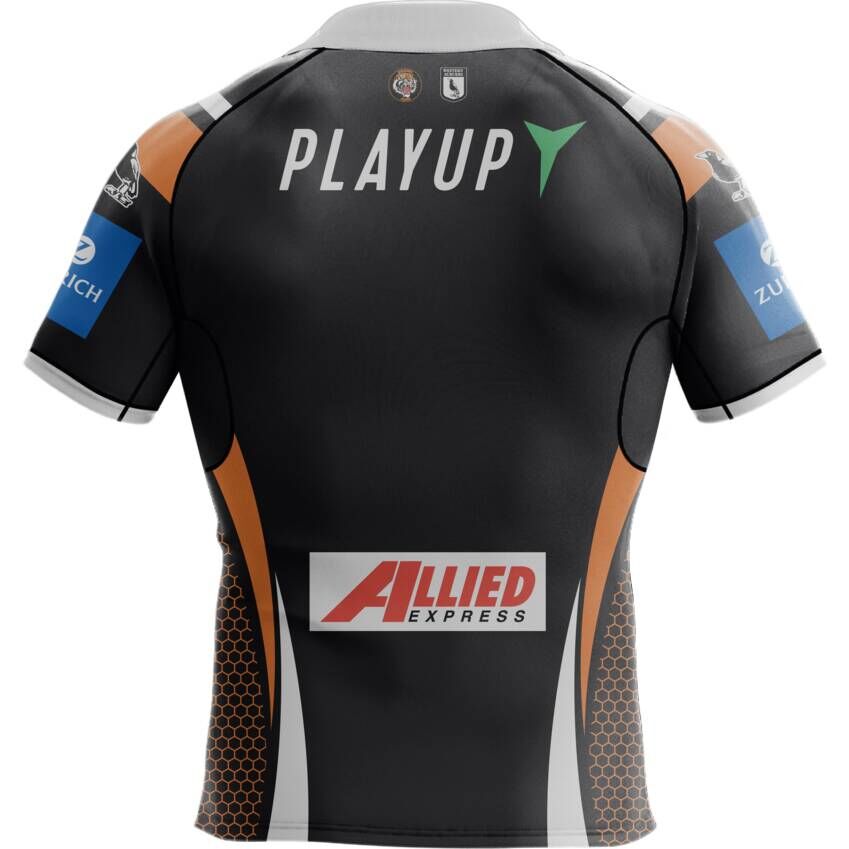 Wests Tigers NRL 2025 Steeden Home Jersey Sizes S-7XL!
