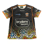 Wests Tigers NRL Steeden Run Out Shirt T Shirt Sizes S-5XL! T2